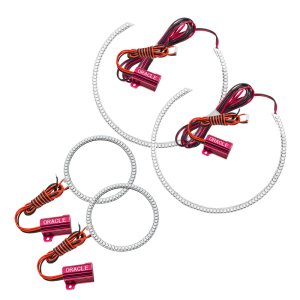 Volvo S60 Headlight Halo Kit - ORACLE Lighting - LED - Red - `05-`09